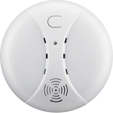 Détecteur de fumée, Alarme Incendie, Alarme de fumée avec capteur photoélectrique avancé, Alarme de 80 DB,1PCS
