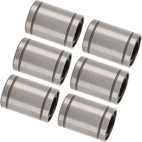 10 Stück Linearkugellager LM12UU 12 mm Innendurchmesser 21 mm Außendurchmesser 30 mm Länge Zylinder aus legiertem Stahl Linearführungsbuchse (1/5)