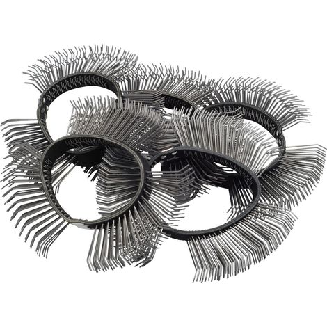 Hazet Bürstenband, 11 mm breit, grob, gebogene Spitzen (1/3)