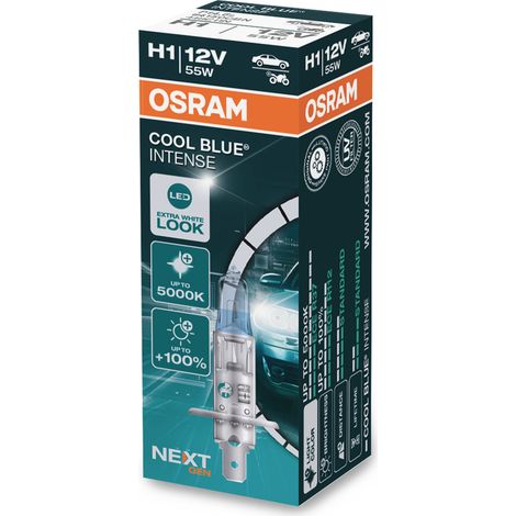 Osram Automotive 64150CBN Halogen Leuchtmittel COOL BLUE® INTENSE H1 55 W 12 V