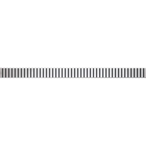Griglia in acciaio inox per drenaggio lineare, lucida, classe K3, 99 cm (1/2)