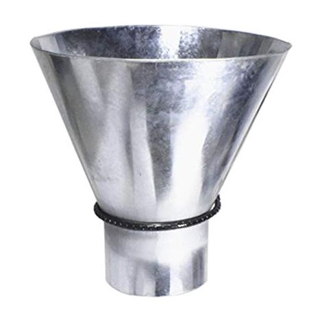 2 - Entonnoir - Acier Inoxydable - Fer Forgé - Grand Diamètre Pour Huile Et Ensachage Alimentaire Usage Domestique Argent 30x14cm (1/2)