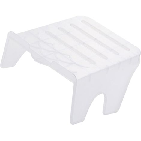 Organisateur de chaussures léger, étagère à chaussures en plastique peu encombrant et robuste pour placar (1/5)