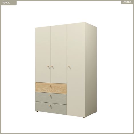Armoire - L.120 x H.185 x P.60 - YOKA (1/3)