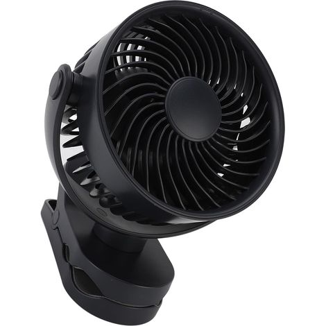 Petit Ventilateur Rotatif à 360°, Rotation Réglable à 360° (1/5)