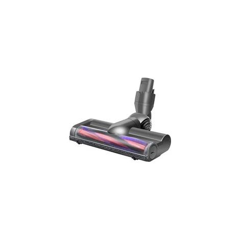 Tête de brosse électrique pour Dyson V6 DC58 DC59 DC62 DC72 DC74 SV04 SV06 SV09 – Nylon doux – Connecteur flexible 90°/180° – Lavable et réutilisable