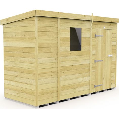 9 x 4 Pent Shed