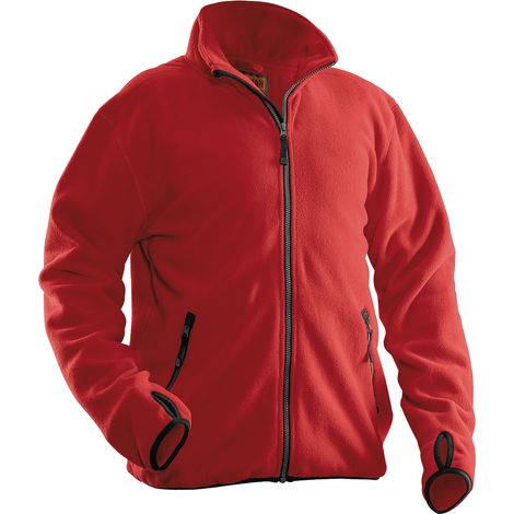 Veste polaire JOBMAN 5501, rouge, Taille XL (1/3)