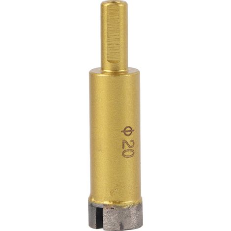 Foret carotte diamant 20mm scie cloche pour céramique marbre verre pierre, outil perçage (1/5)
