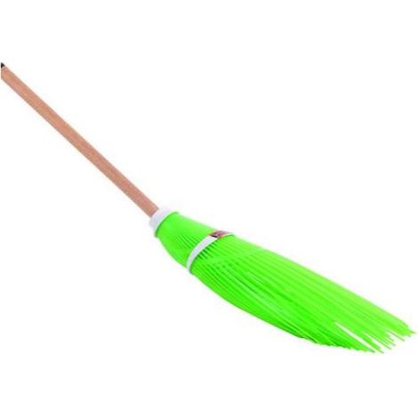 Fraschetti escoba polipropileno verde con mango - 081060
