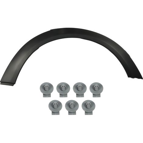 Kit garniture d'aile de roue auto extérieur sport noir aérodynamique remplacement avant droit pour Cooper Clubman R55 2007-2014 51777349422 (1/5)