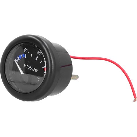 Marine-Wassertemperaturanzeige 40–120 °C, LED-Hintergrundbeleuchtung mit Alarmsensor-Anzeigeleuchte, 12 V (1/5)