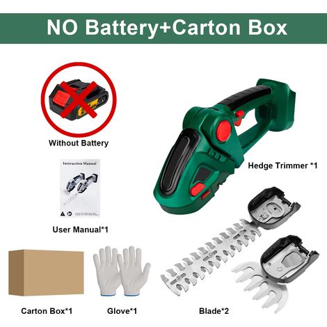 Taille-haie tondeuse 2 en 1 – 20000 tr/min – Portable – Ciseaux jardin – Makita – Sans batterie – Version A (1/5)