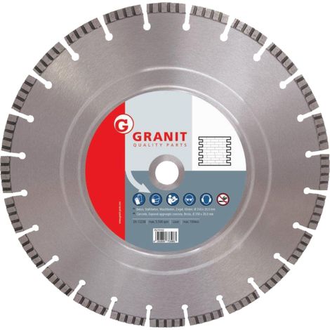 Disque diamanté pour la découpe du béton 400 x 10 mm (1/2)