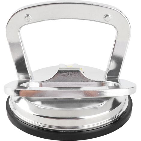 Ventouse manuelle 50 kg en alliage d'aluminium pour arrache-verre et pose de carrelage (verre, sols, céramique) (1/5)