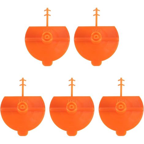 5 Pack Flat Jet Polyurethane Foam Applicator Nozzle, Foam Jet Glue Application Nozzles (1/5)