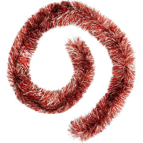 Weihnachtsgirlande Boa feiner Strang rot 150x8x2m - Atmosphera créateur d'intérieur