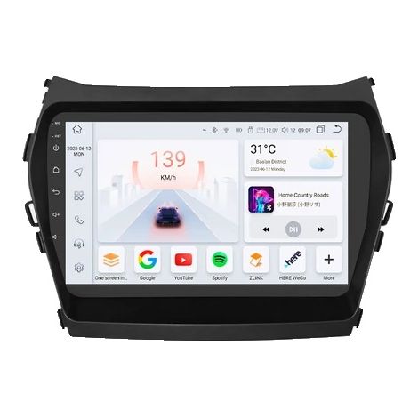Lecteur Radio Android, Écran Tactile de 9 Pouces, GPS Intégré, S8 (1/2)