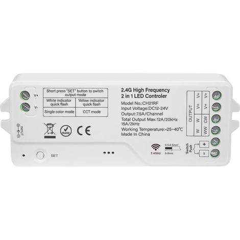 CH21RF 20 kHz high-frequency two-in-one controller for monochrome/CCT applications, resolving noise and flicker problems