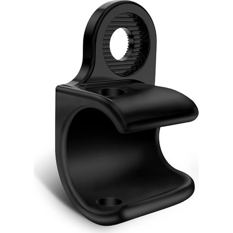 Embrayage de remorque de vélo pour remorque - Attelage d'essieu de vélo pour remorque (Noir, 1 pièces) (1/5)
