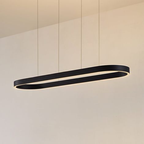 [NEUWERTIG] B-Ware Lucande Smart LED Hängeleuchte Pendelleuchte Melinay schwarz CCT Tuya (1/2)