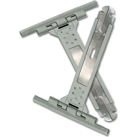 Gurt mit Ringverschluss Pr18 Grau, 150 x 105 x 10 mm. 2 Stück
