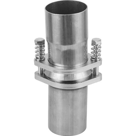 Kit de Tuyauterie de Réparation de d'échappement, Kit de Tuyau de Réparation de d'échappement Tuyau de 'échappement avec Boulon à Ressort en Acier Inoxydable pour la Plupart des Véhicules