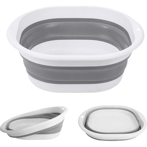 Bassine pliable pour laver les légumes, bassine portable en silicone, bassine pliable peu encombrante (1/5)