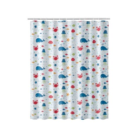 Rideau de douche Petits poissons (1/3)