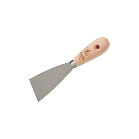 SPATOLE PROFESSIONALI FUSION MANICO IN LEGNO PER STUCCO- - mm.120 - 53999 - 12 pezzi AUSONIA