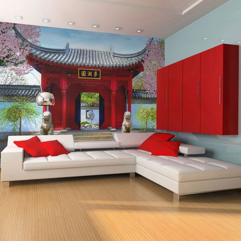 Papier Peint "Chinese Botanical Garden of Montreal" 154 x 200 cm (1/2)