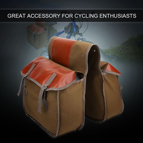 Gepäckträgertasche für hinten, Satteltasche, Fahrradzubehör mit großem Fassungsvermögen (1/5)