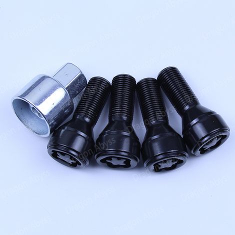 Suitable for BMW Torx wheel anti-theft lug nuts, 3 Series, X5 Series, X6 Series, X7 Series socket tool and key (1/2)