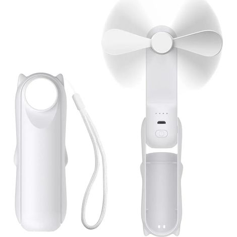 Ventilateur portable USB pliable à turbine bancaire bureau extérieur (1/5)