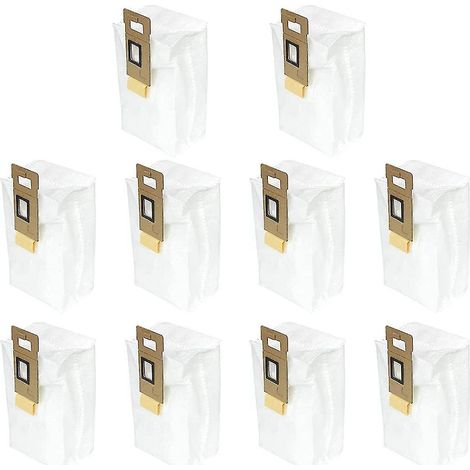 10 sacs à poussière pour pièces détachées du robot aspirateur Roborock T7s T7splus (États-Unis) (1/4)