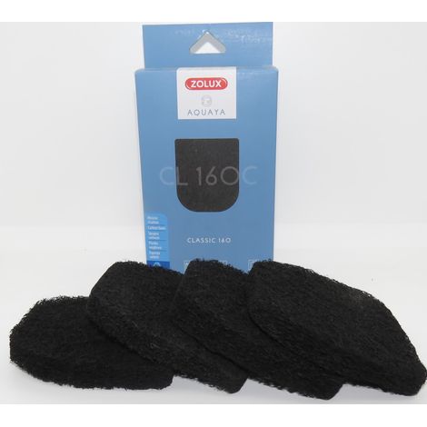 Mousse charbon CL 160 C pour pompe classic 160 pour aquarium - zolux (1/4)