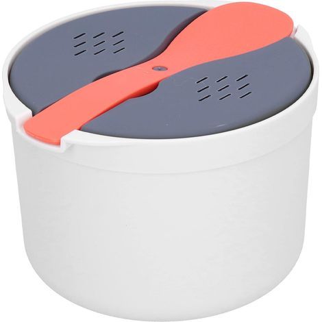 Cuisson vapeur rapide cuiseur riz micro-ondes, couvercle filtrant multifonctionnel, riz parfait toute cuisine domestique (1/5)