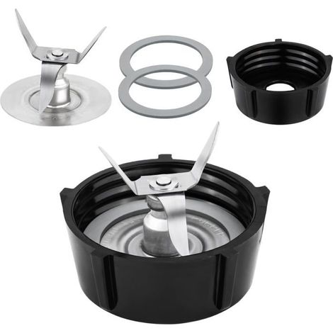 Kit de pièces de rechange pour joint de base de lame de mixeur en acier noir et argent compatible avec Osterizer (Cuisine et Maison) (1/5)