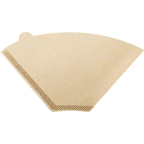 200 pièces Count Percolator café filtres jetable cône café filtres Natural non blanchi café filtres pour café pot (1/5)