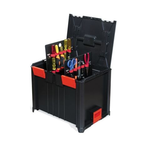 Coffret de transport Alsafix BoxOnBox 3+ avec séparateurs