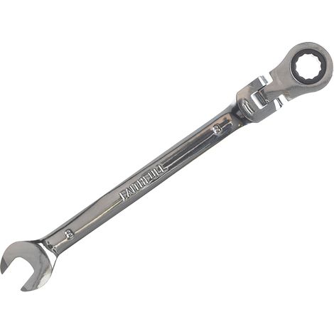 Faithfull SJW6108 Ratchet Combination Spanner Flex Head CV 8mm FAISPARAT8 (1/2)