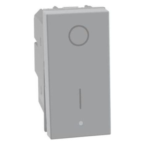 Bticino matixgo 2p 16a interrupteur 1 module gris - jg4002