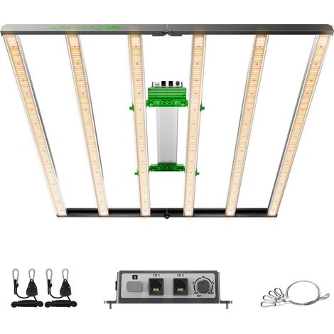 Mars Hydro – Lampe LED horticole FCE8000 – 800W à intensité variable – Éclairage CO2 pour culture verticale – Efficacité énergétique élevée