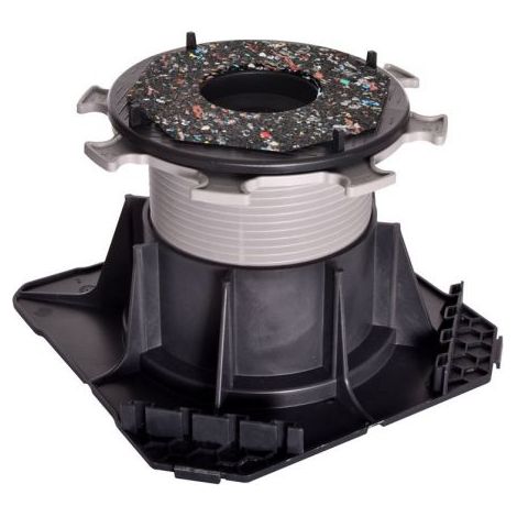 Base de montaje autonivelante 80/130 mm para terraza de losas - CLEMAN - Jouplast
