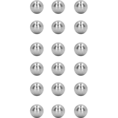 1000 billes en acier au carbone 7mm, billes de roulement de précision, perles solides usinées finement pour accessoires de roulements (1/5)