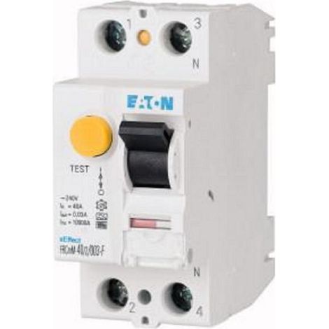 Eaton frcmm-25/2/003-g/f differenziale puro 2p 25a classe f 30ma 187366