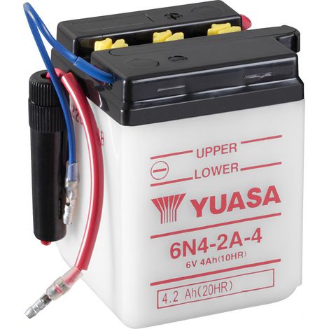 Batterie moto YUASA 6N4-2A-4 6V 4.2AH