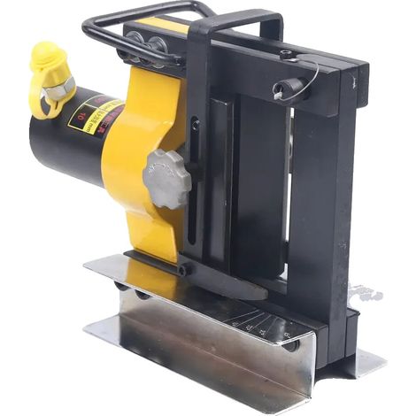 Plieuse de barres bus en hydraulique, design portable, capacité de pliage efficace, Jaune (1/2)
