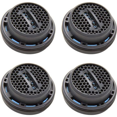Aérateur de rechange pour pièce de monnaie Régulateur de débit 7,5 L/min M24 x 4 sans buse de mélange à clé, filtre à cartouche mixte (M24 x 4)