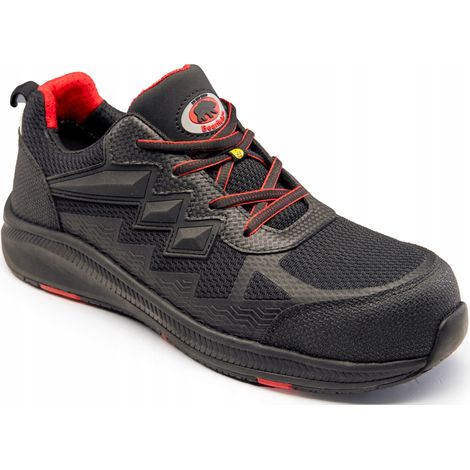 Arbeitsschuhe ESD Sicherheitsschuhe mit Zehenkappe S1PS Kevlar light strong r 42